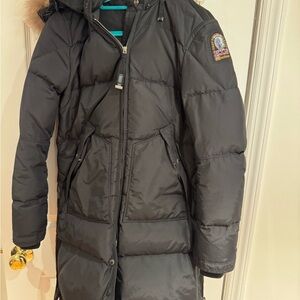 Parajumpers Black Puffer Coat